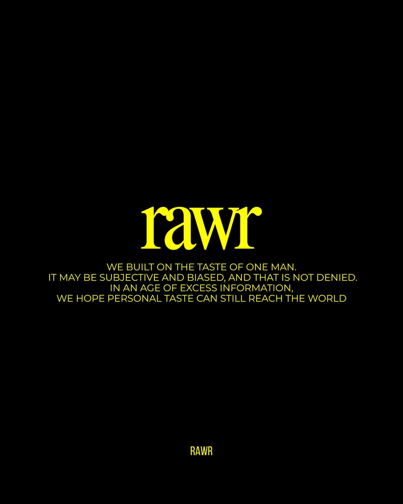 'Rawr'